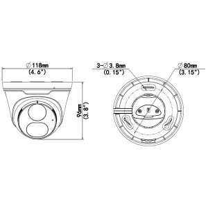 IPD-3612LSA-28WAL SMART IP Dóm kamera